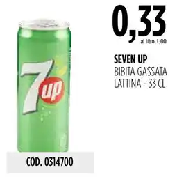 Carico Cash & Carry Seven Up bibita gassata offerta