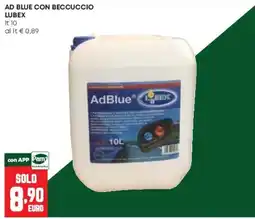 Pam AdBlue Lubex offerta