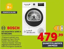 Comet Bosch asciugatrice serie 4 offerta