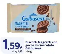 Sigma Superstore Biscotti Magretti con gocce di cioccolato Galbusera offerta