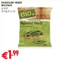 Pam Fagiolini Verdi Bio Pam offerta