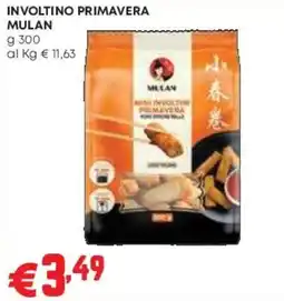 Pam Involtoino primavera Mulan offerta