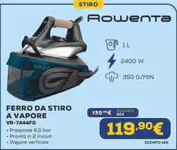 Euronics Ferro da stiro a vapore Rowenta offerta