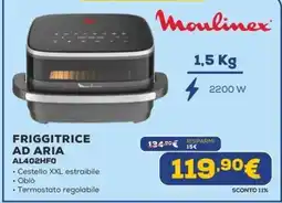 Euronics Friggitrice ad aria Moulinex offerta