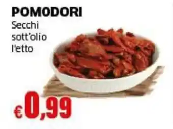 Pomodori secchi sott'olio