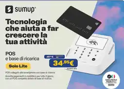 Euronics POS e base di ricarica Solo Lite offerta
