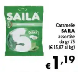 Spak Supermercati Caramelle SAILA teneri offerta