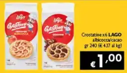 Spak Supermercati Crostatine LAGO offerta
