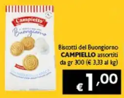 Spak Supermercati Biscotti del Buongiorno Campiello offerta