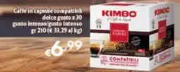 Spak Supermercati Caffè in capsule compatibili dolce gusto offerta