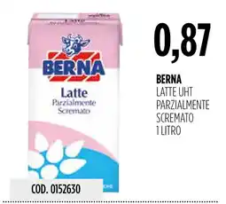 Carico Cash & Carry Berna latte UHT parzialmente scremato offerta