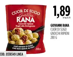 Carico Cash & Carry Giovanni Rana Cuor di Sugo Gnocchi Ripieni offerta