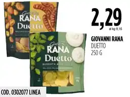 Carico Cash & Carry Giovanni Rana Duetto offerta
