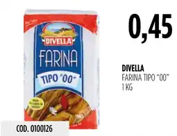 Carico Cash & Carry Divella farina tipo "00" offerta