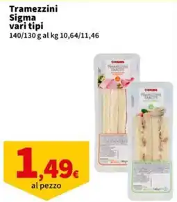 Sigma Tramezzini Sigma offerta