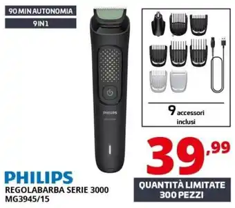 Philips regolabarba serie 3000