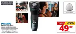 Comet Philips rasoio elettrico 3000x series x3052/00 offerta