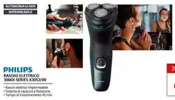 Comet Rasoio elettrico Philips 3000X Series X3052/00 offerta