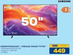 Euronics Bruno Samsung UE50M70HAUXZT - Miniled Smart TV 50" offerta