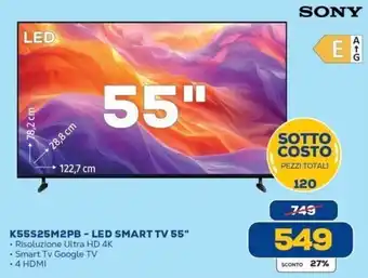 Sony LED Smart TV 55"