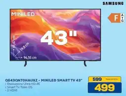 Euronics Bruno Samsung QE43QN70HAUXZ - MINILED SMART TV 43" offerta