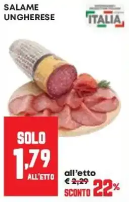 Pam Salame ungherese offerta
