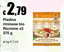 Sì con te Market Piadina riminese bio Riccione offerta