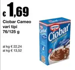 Sì con te Market Ciobar Cameo offerta