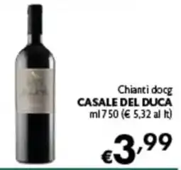 Spak Supermercati Chianti docg Casale del Duca offerta
