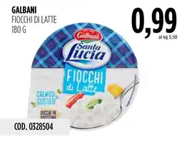 Carico Cash & Carry Galbani Fiacchi di Latte offerta