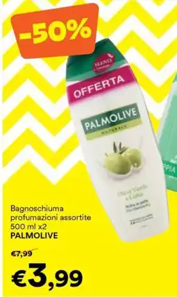 Unes Palmolive Bagnoschiuma profumazioni assortite offerta