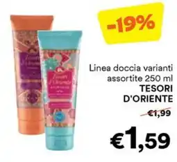 Unes Linea doccia varianti TESORI D'ORIENTE offerta