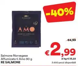 Unes Salmone Norvegese Affumicato ti Amo offerta