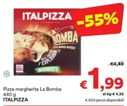 Unes Pizza margherita La Bomba ITALPIZZA offerta