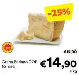 Unes Grana Padano DOP offerta