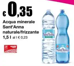 Sì con te Market Acqua minerale Sant'Anna naturale/frizzante offerta