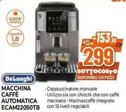 Expert DeLonghi macchina caffè automatica offerta