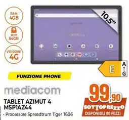 Expert Tablet Azimut 4 Mediacom offerta