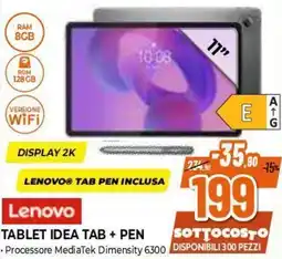 Expert Lenovo Tablet Idea Tab + Pen offerta