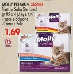 Despar Molly Premium Filetti in Salsa Sterilized offerta