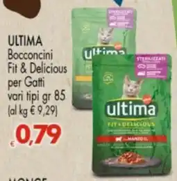 Despar Ultima Bocconcini Fit & Delicious per Gatti offerta
