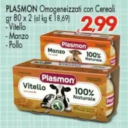 Despar Plasmon Omogeneizzati con Cereali offerta