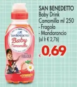Despar San Benedetto Baby Drink Camomilla offerta