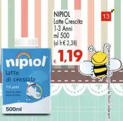 Despar Nipiol latte di crescita offerta