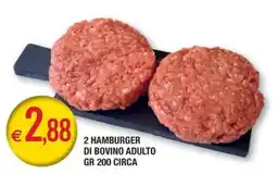 Palmarket Hamburger di bovino adulto offerta