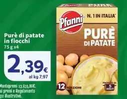 Sigma Purè di patate Pfanni offerta