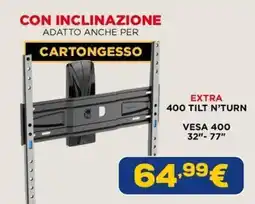 Euronics Supporto tv con inclinazione offerta