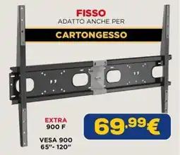 Euronics Supporto tv fisso offerta