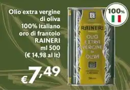 Eurospesa Olio extra vergine di oliva Raineri offerta
