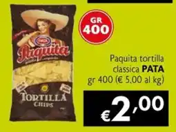 Eurospesa Paquita tortilla classica PATA offerta